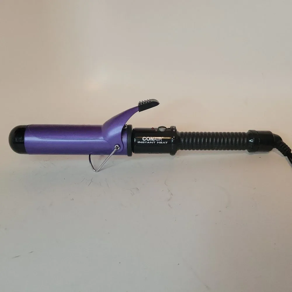 Conair Instant Heat Purple Curling Iron - Picture 2 of 15